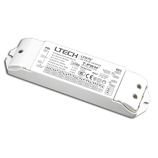 AD-20-200-700-F1A1 20 W 200–700 mA (100–240 VAC), 5-in-1-LED-Treiber
