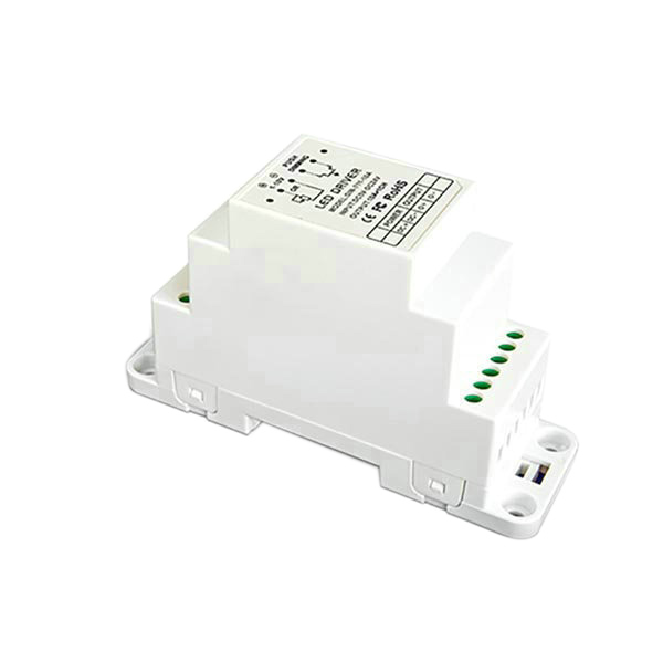 DIN-711-10A CV 0-10V, 1-10V stmívací ovladač, DIN lišta, šroub s dvojím použitím za tepla pro ovládání osvětlení LED světelným pásem (nahrazeno DIN-711-12A) DIN-711-10A CV 0-10V, 1-10V stmívací ovladač, DIN lišta, šroub s dvojím použitím za tepla pro ovládání osvětlení LED světelným pásem (nahrazeno DIN-711-12A)