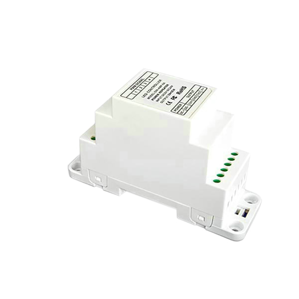 DIN-DMX-5A, 3-Kanal-CV-DMX-Decoder, High-End-DIN-Schienen-DMX-Decoder für LED-Innenbeleuchtung und LED-Licht zu Hause, 5 Garantie