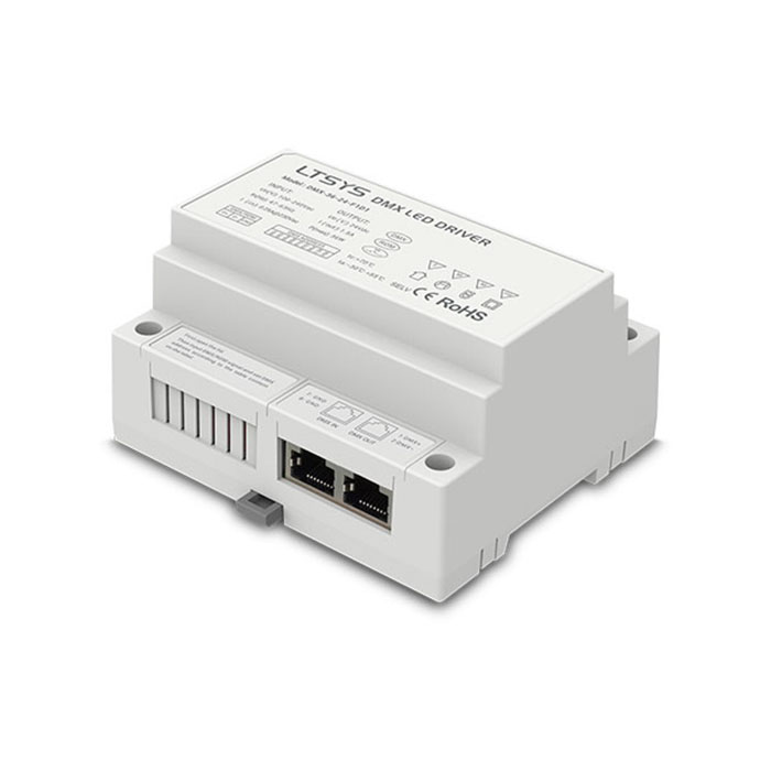 36W 24VDC CV DMX LED ovladač DMX-36-24-F1D1
