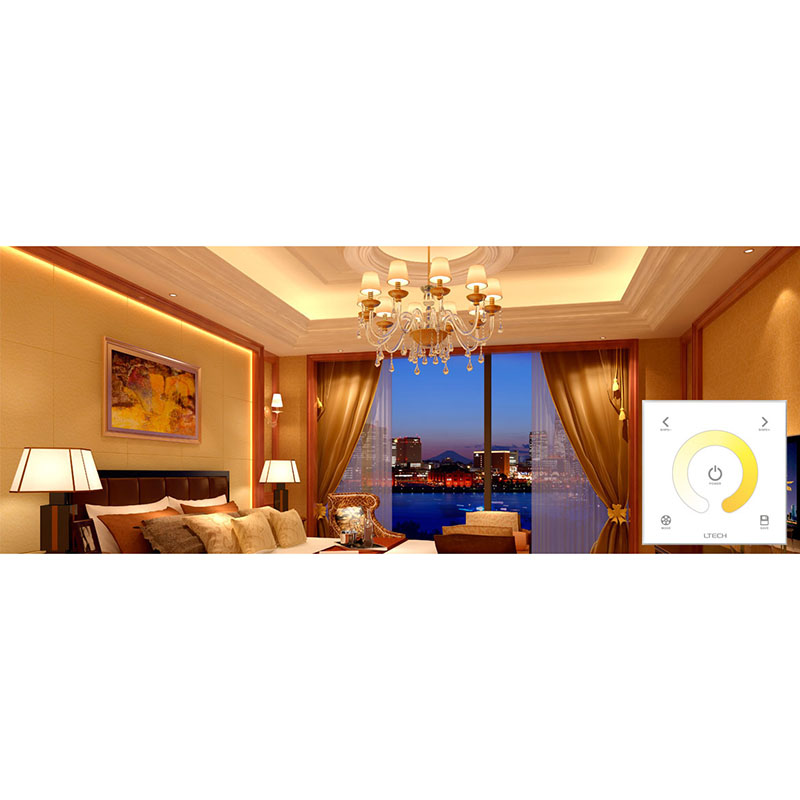 Touchpanel-Controller DX2 der DX-Serie für einfarbige/CCT/RGB/RGBW-LED-Streifen Touchpanel-Controller DX2 der DX-Serie für einfarbige/CCT/RGB/RGBW-LED-Streifen