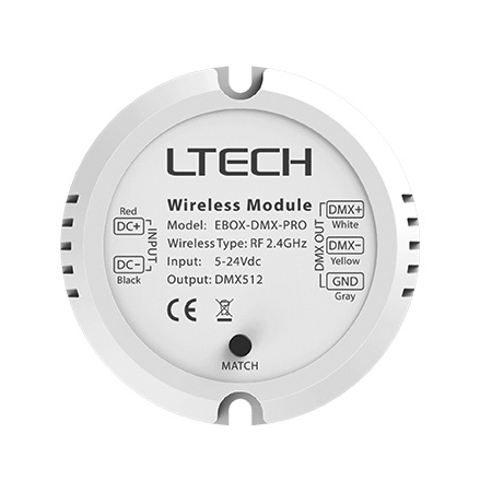 Bezdrátový modul DC5-24V EBOX-DMX-PRO