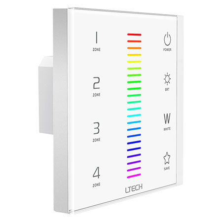 EX8 RGBW-Touchpanel im europäischen Stil