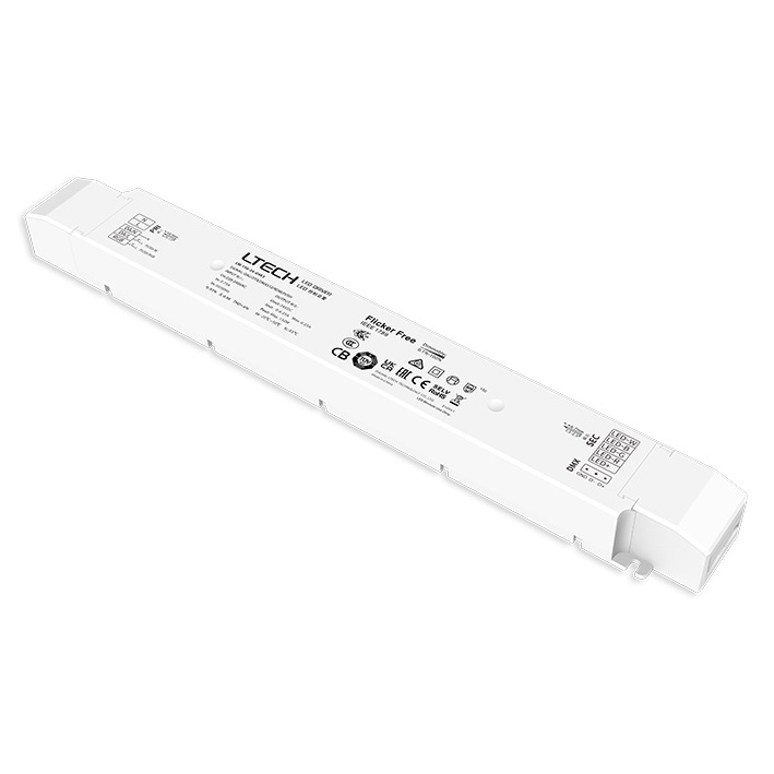 150 W 24 V CV DMX, DALI-2 DT6/DT8 Vollfarb-RGBW-LED-Treiber LM-150-24-G4K3