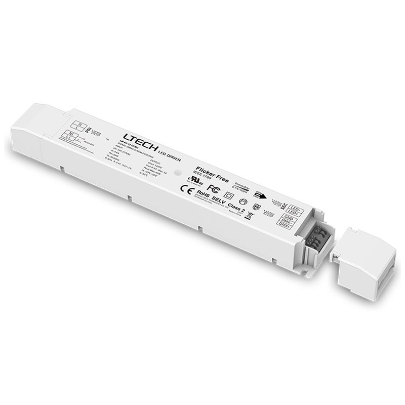Ltech LM-60-12-U1M2 UL-gelisteter 60 W DC12V dimmbarer DMX- und RDM-LED-Treiber