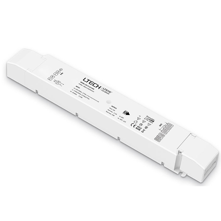 Inteligentní ovladač LED 75W 24VDC CV DMX ovladač（200-240Vac）, LM-75-24-G1M2