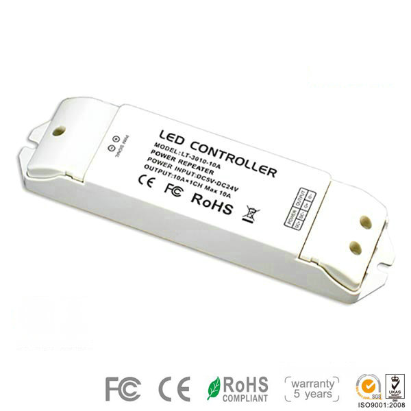 LT-3010-10A Max 10A LED power repeater může rozšířit výstupní výkon a zvětšit dvojnásobný výstupní výkon za tepla pro projekty LED osvětlení