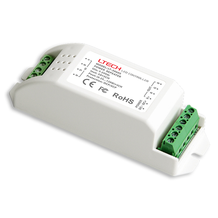 LT-3060S DC5-24V 5A × 3CH LED opakovač konstantního napětí