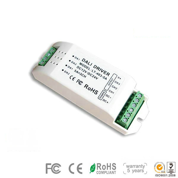 LT-403-6A DALI digitales Dimmsignal 6A 3CH hochwertiger Dimmtreiber für LED-Leuchten