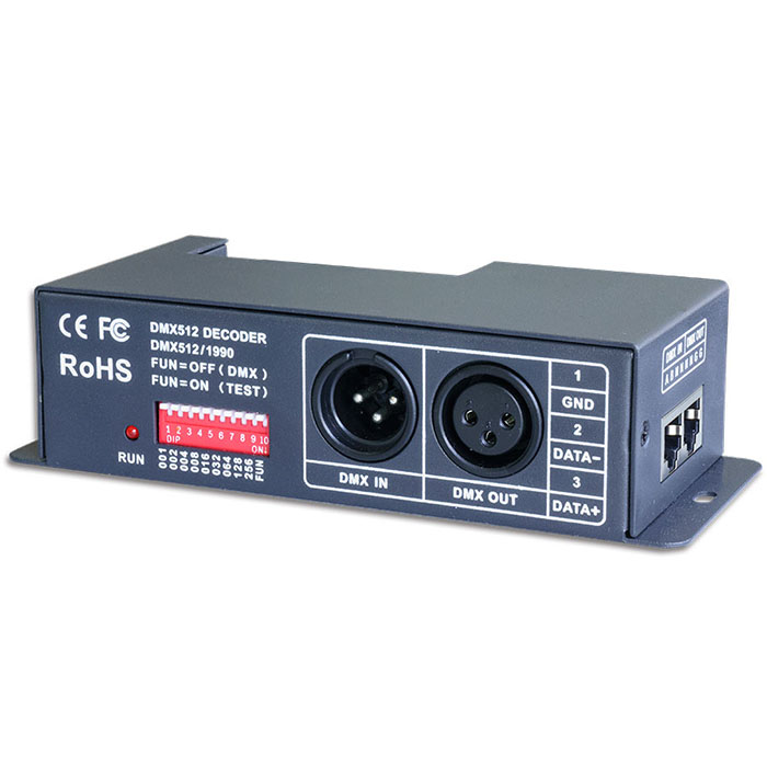 4CH CV DMX-PWM dekodér LT-840-6A 4CH CV DMX-PWM dekodér LT-840-6A