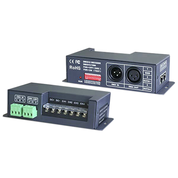 4CH CC DMX-PWM dekodér LT-840-700