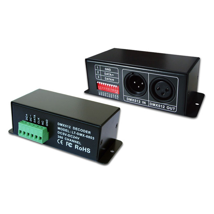 DMX-SPI-Decoder LT-DMX-6803 (Ersatz durch LT-DMX-1809)