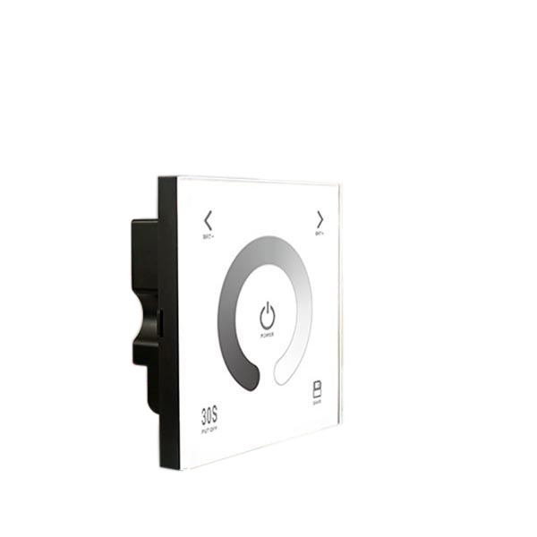 D1,4A*3CH Max 12A DC12/24V D Series Stmívací dotykový panel Špičkový ovladač pro osvětlení jednobarevnými LED pásy, Záruka 5 let