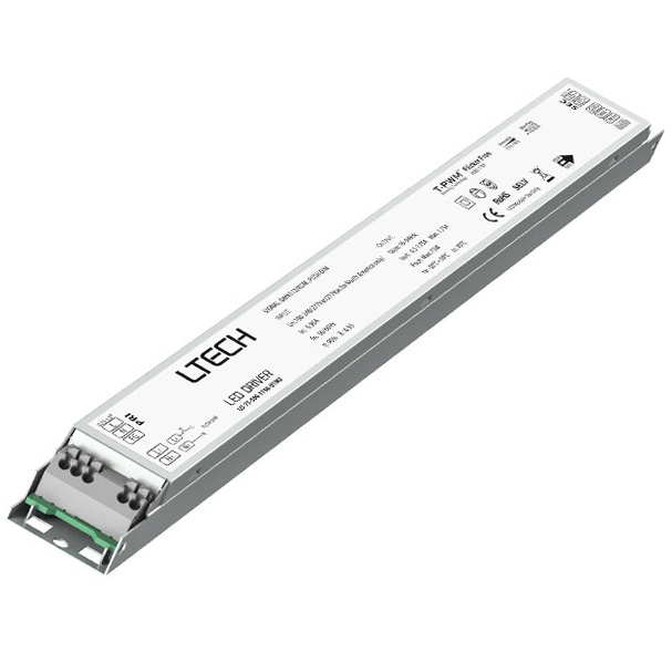 Programmierbarer CC-DMX-Treiber mit 75 W, 500–1750 mA, LU-75-500-1750-U1M2 Programmierbarer CC-DMX-Treiber mit 75 W, 500–1750 mA, LU-75-500-1750-U1M2