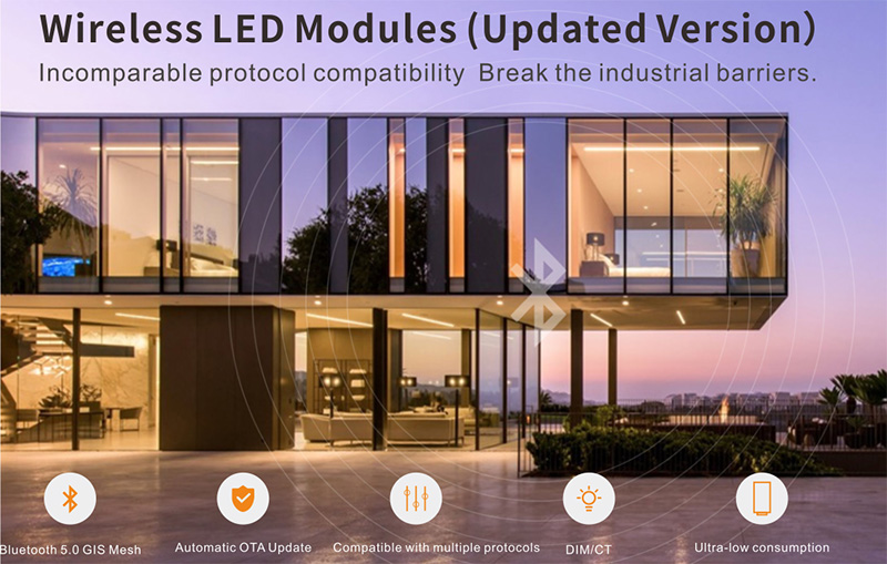 Ltech bluetooth 5.0 SIG mesh bezdrátový led modul