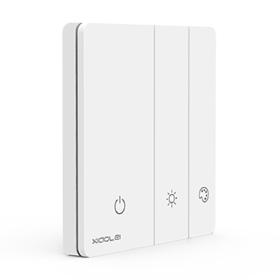 PS-RF03B DC3V LED-Controller RF 2.4G Wireless-Schalter Dimmbares, an der Wand montiertes Smart Panel