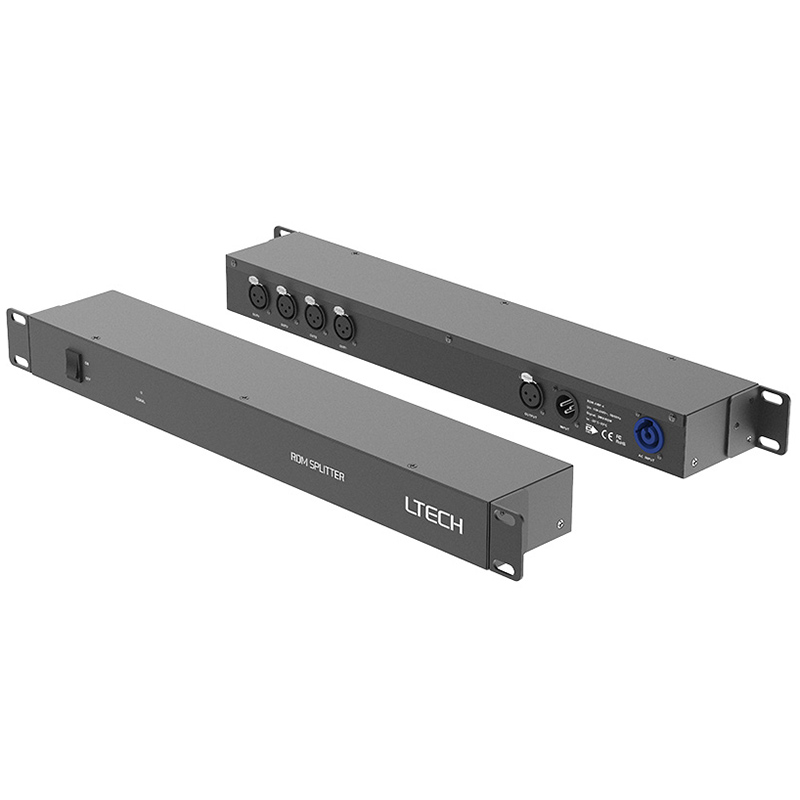 RDM-AMP-4 4 Anschlüsse 3-poliger XLR-Dmx-RDM-Signalverstärker