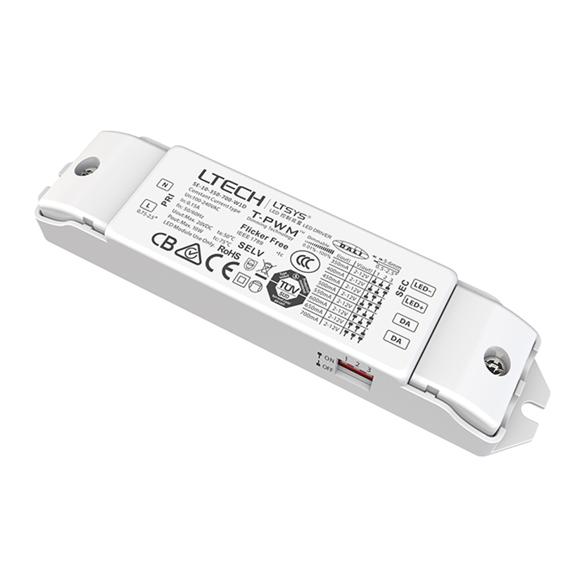 SE-10-350-700-W1D 10 W 350–700 mA (100–240 VAC) dimmbarer LED-Treiber