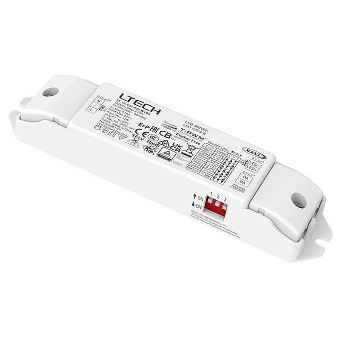 SE-12-100-400-W1DS 12 W 100 mA bis 400 mA DALI DT6 CC LED-Treiber