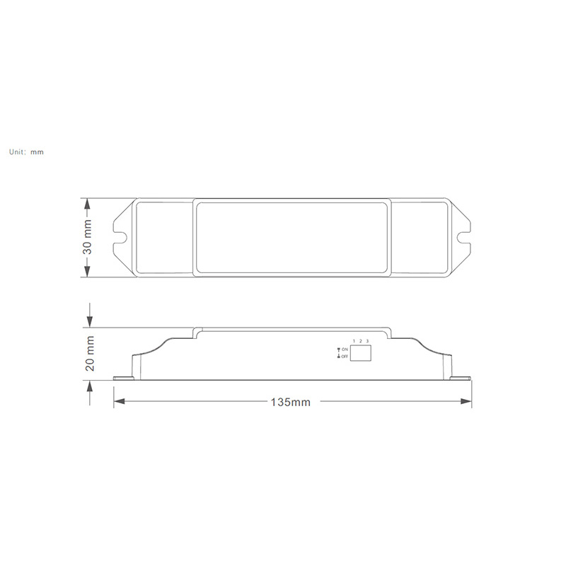 SE-12-350-700-W1DS 350 až 700 mA CC DALI-2 DT6 stmívatelný LED ovladač SE-12-350-700-W1DS 350 až 700 mA CC DALI-2 DT6 stmívatelný LED ovladač