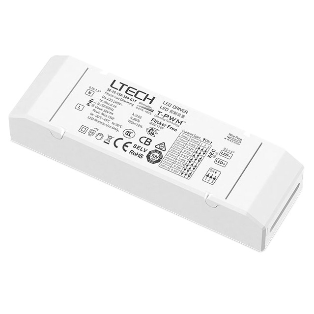 15W 150-500mA CC Triac-Treiber SE-15-150-500-G1T