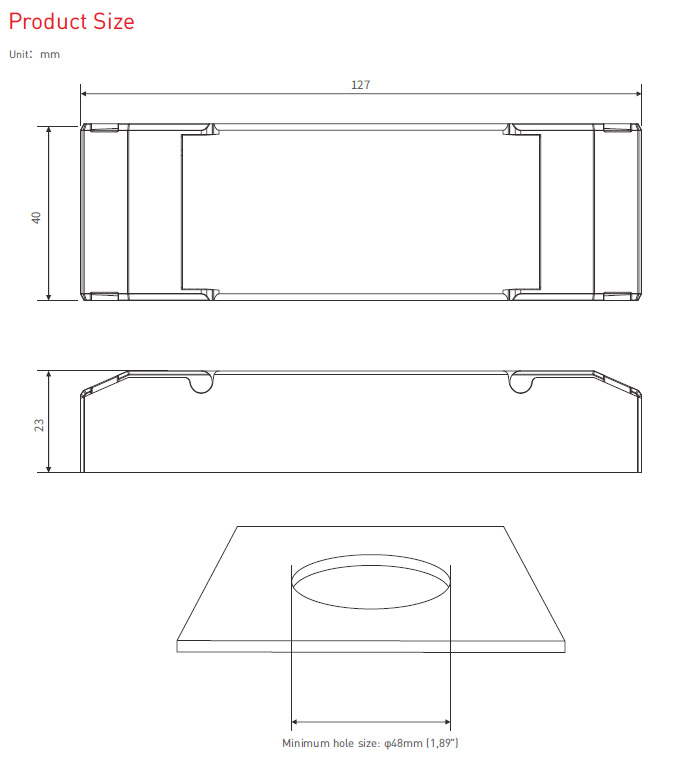 SE-20-100-700-W1D NFC LED CC DT6 DALI Driver