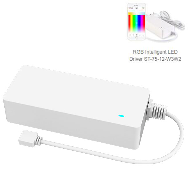 RGB inteligentní LED ovladač ST-75-12-W3W2