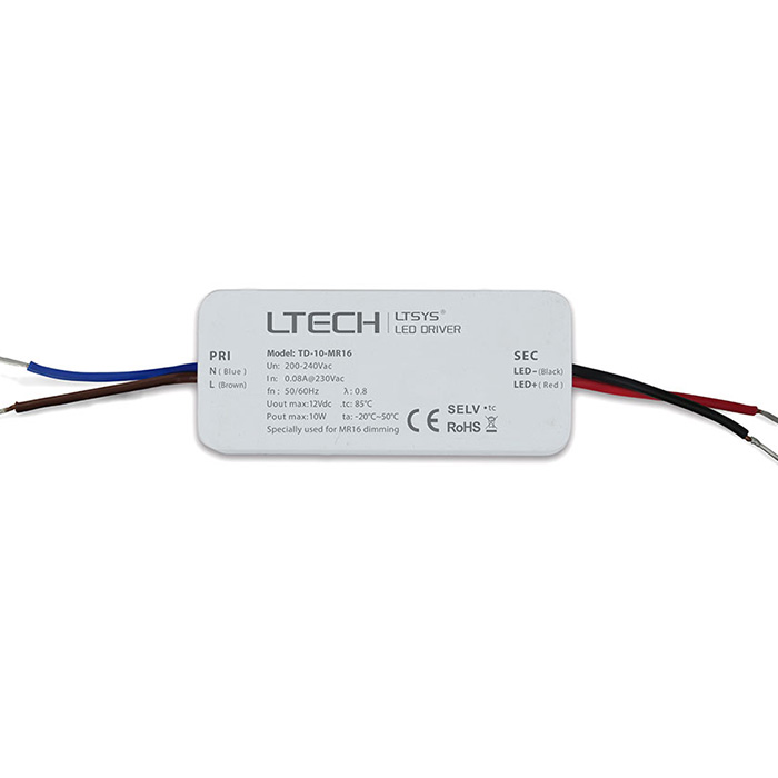 Intelligenter LED-Treiber TD-10-MR16 Intelligenter LED-Treiber TD-10-MR16