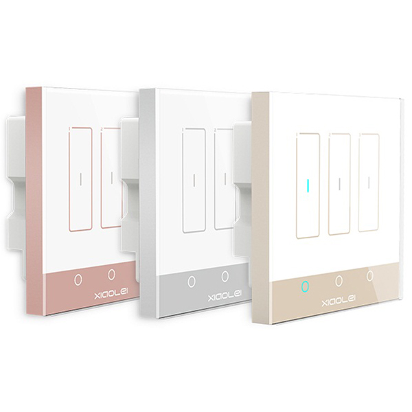 TK-RF02-A LED ovladač Smart Wall Switch Domácí inteligentní ovládací panel