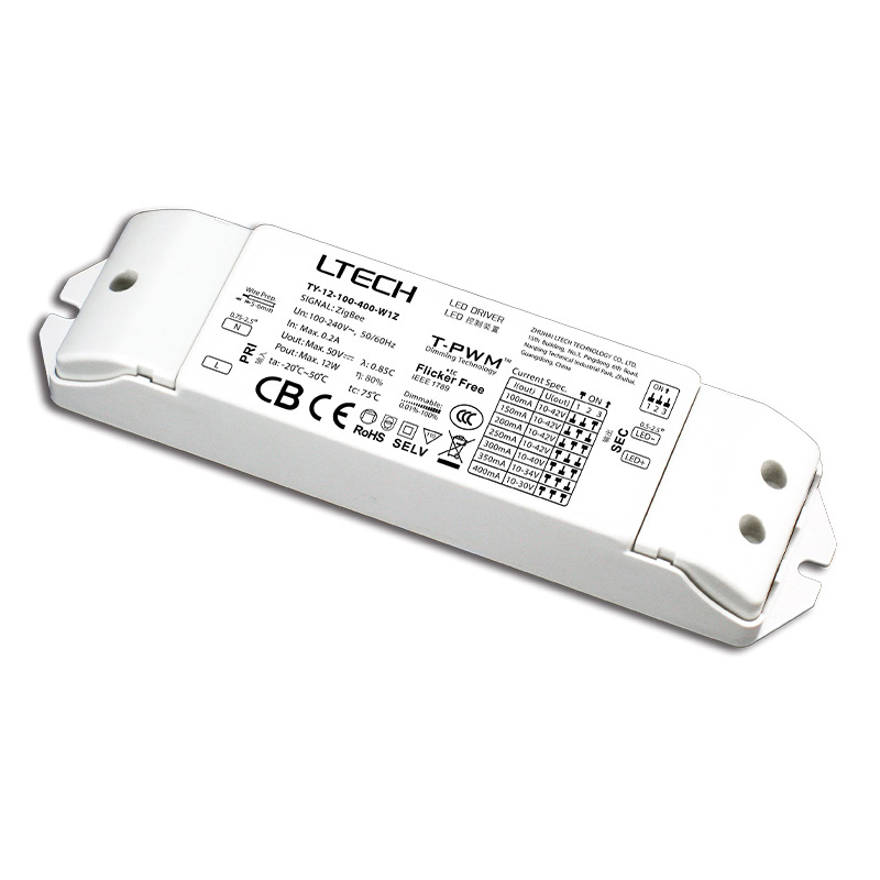 TY-12-100-400-W1Z Tuya Zigbee CC stmívatelný LED ovladač