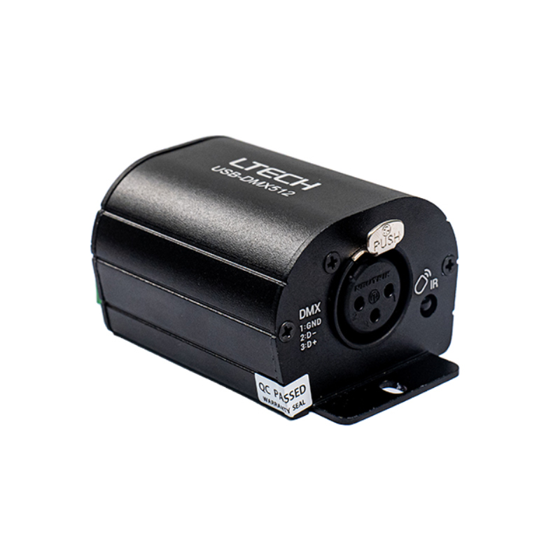 USB DMX ovladač s infračerveným dálkovým ovládáním LT512S USB DMX ovladač s infračerveným dálkovým ovládáním LT512S