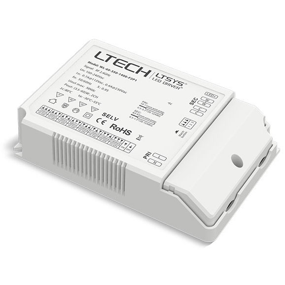 15W 150-500mA(100-240Vac,140-340Vdc) WL-60-350-1400-F2P1, LED Intelligent Driver 15W 150-500mA(100-240Vac,140-340Vdc) WL-60-350-1400-F2P1, LED Intelligent Driver