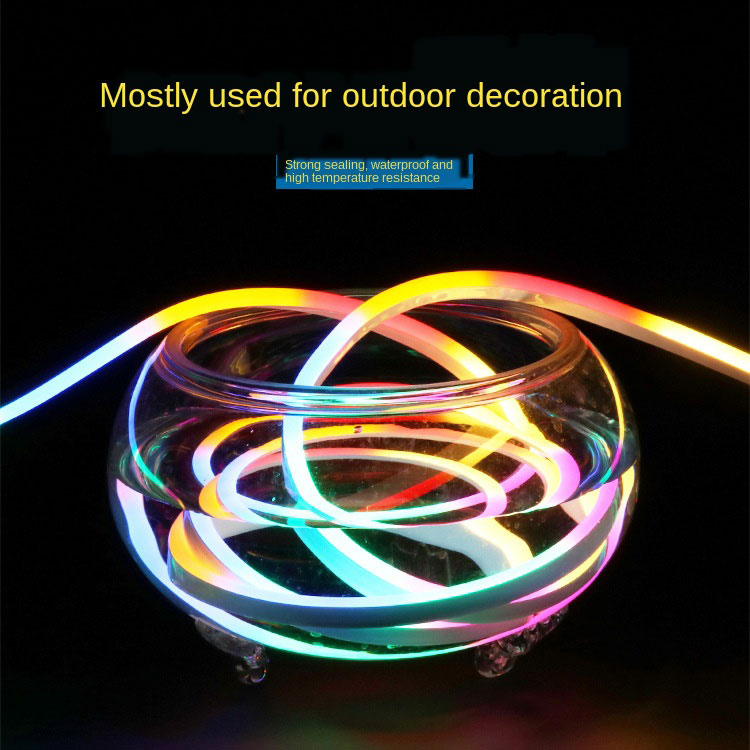 AC110V/220V Vysoce kvalitní jednobarevné RGB LED diody měnící barvu neonové flexibilní trubice pro osvětlení okrajů Osvětlení kolejí AC110V/220V Vysoce kvalitní jednobarevné RGB LED diody měnící barvu neonové flexibilní trubice pro osvětlení okrajů Osvětlení kolejí