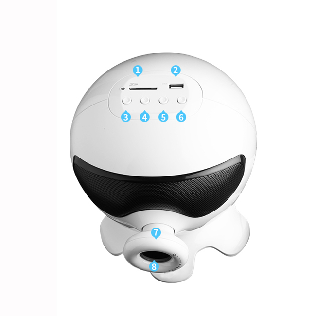 LED WiFi Music Controller Dedicated Bluetooth Speaker - Octopus, Electronic Dog, Panda, For WS2811 WS2812B LED addressable RGB LED Home Lighting Project