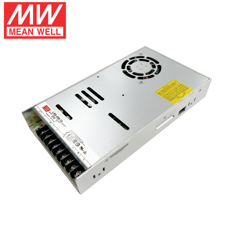 LRS-450-12 12V Meanwell Schaltnetzteil mit Lüfter