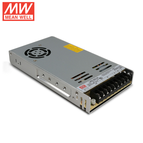 Mean Well LRS-350-24 DC24V 350Watt 14.6A Certifikace UL AC110-220V spínaný napájecí zdroj pro osvětlení LED pásků Mean Well LRS-350-24 DC24V 350Watt 14.6A Certifikace UL AC110-220V spínaný napájecí zdroj pro osvětlení LED pásků