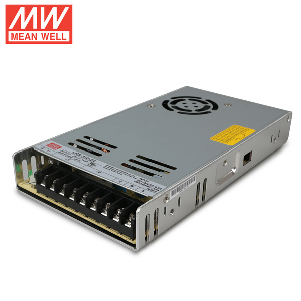 Mean Well LRS-350-24 DC24V 350Watt 14.6A Certifikace UL AC110-220V spínaný napájecí zdroj pro osvětlení LED pásků Mean Well LRS-350-24 DC24V 350Watt 14.6A Certifikace UL AC110-220V spínaný napájecí zdroj pro osvětlení LED pásků