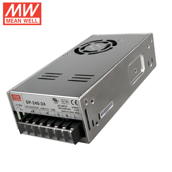 Mean Well SP-240-24 ukončen, RSP-320-24 bude odeslán, DC24V 240Watt 10A Certifikace UL AC110-220V spínaný napájecí zdroj pro LED pásková světla