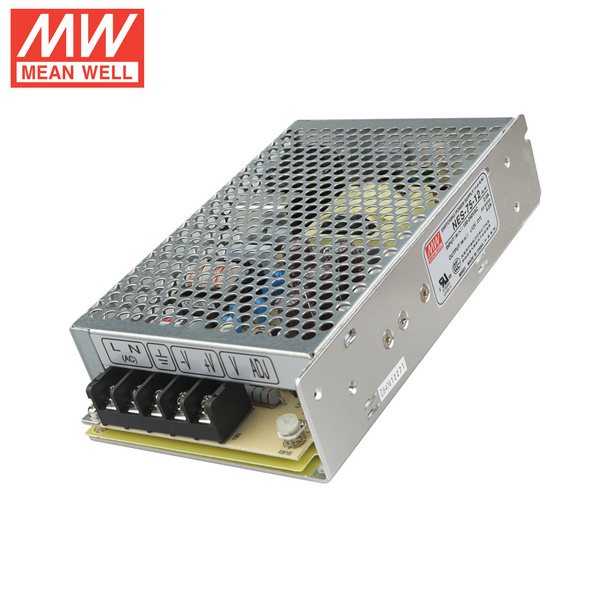 Mean Well NES-75-12 DC12V 75Watt 6.5A Certifikace UL AC110-220V spínaný napájecí zdroj pro osvětlení LED pásků Mean Well NES-75-12 DC12V 75Watt 6.5A Certifikace UL AC110-220V spínaný napájecí zdroj pro osvětlení LED pásků