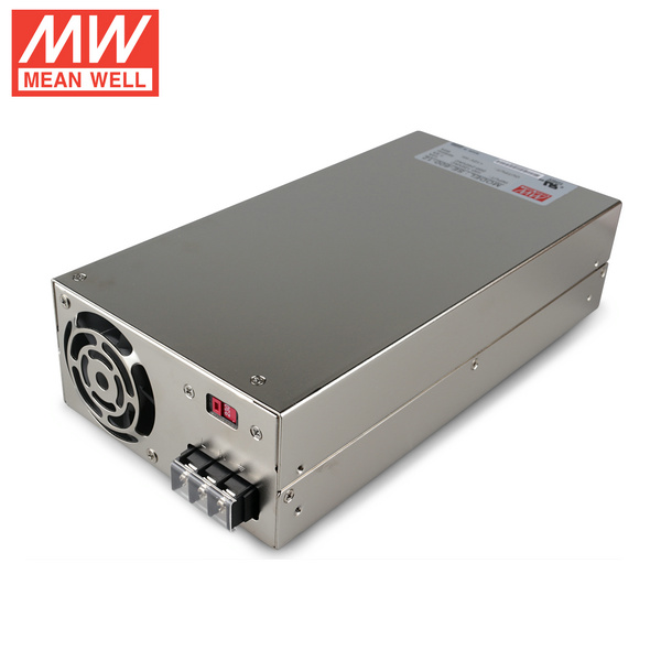 4537 1個 ACアダプター 12V 50A 600W ミンウェル Meanwell 【限定品】