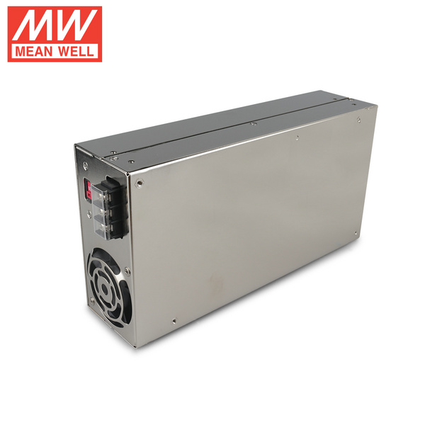 Střední studna SE-600-12 DC12V 600Watt 50A Certifikace UL AC110-220V spínaný napájecí zdroj pro osvětlení LED pásků Střední studna SE-600-12 DC12V 600Watt 50A Certifikace UL AC110-220V spínaný napájecí zdroj pro osvětlení LED pásků
