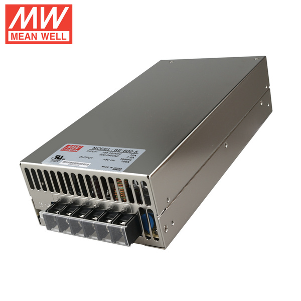 Mean Well SE-600-5 DC5V 600 Watt 120 A UL-Zertifizierung AC110-240 Volt Schaltnetzteil für LED-Streifenbeleuchtung