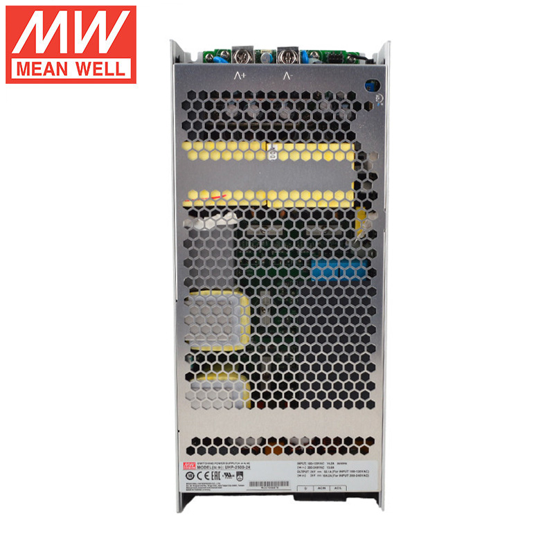 Meanwell 24V spínaný napájecí zdroj - Bezventilátorová řada PFC - UHP-2500-24 Meanwell 24V spínaný napájecí zdroj - Bezventilátorová řada PFC - UHP-2500-24