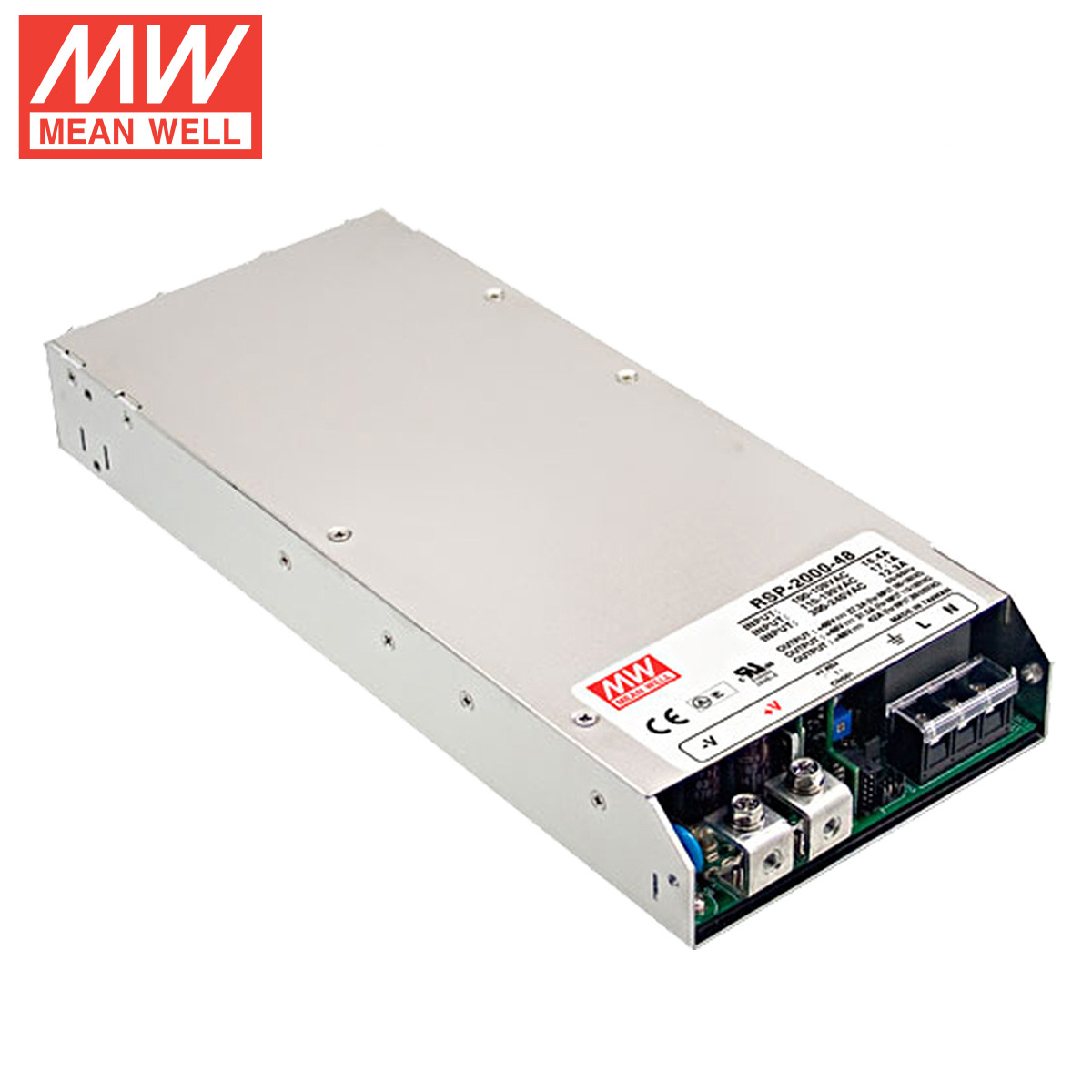 Mean Well RSP-2000-12 DC12V 2000 Watt 167 A UL-Zertifizierung AC110-220 Volt Schaltnetzteil für LED-Streifenbeleuchtung Mean Well RSP-2000-12 DC12V 2000 Watt 167 A UL-Zertifizierung AC110-220 Volt Schaltnetzteil für LED-Streifenbeleuchtung