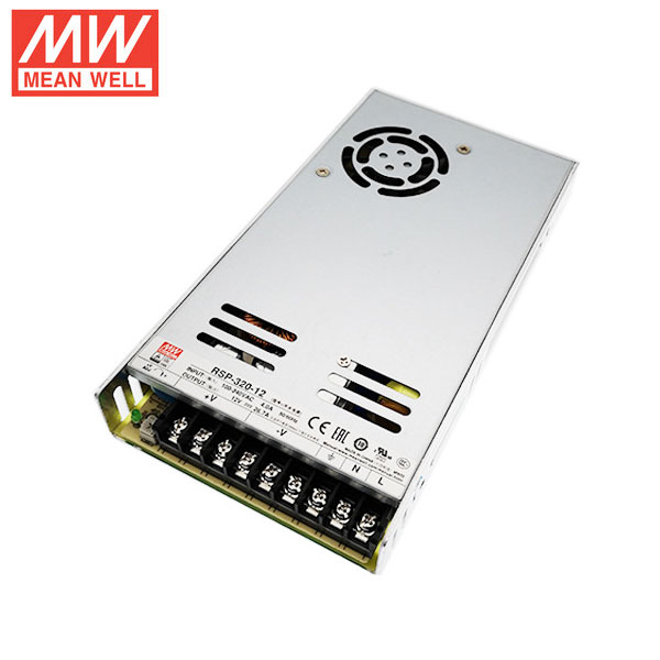 Mean Well RSP-240-12 DC12V 240Watt 20A Certifikace UL AC110-220V spínaný napájecí zdroj pro osvětlení LED pásků
