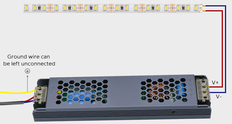 LED Power Supply Connection