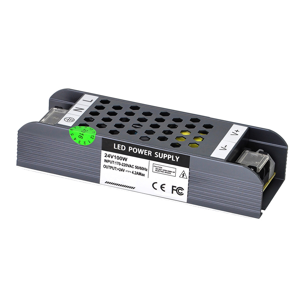 DC24V 100W 4.17A LED Ultra Slim Schaltnetzteil für das Wallwasher-Licht, Hotelbeleuchtungsprojekt