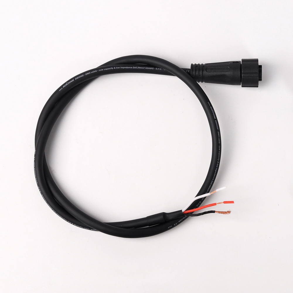 5M/16.4Ft Single Head or Dual Head LED Extension Wires for DMX512 Wall Washer and Landscape Light