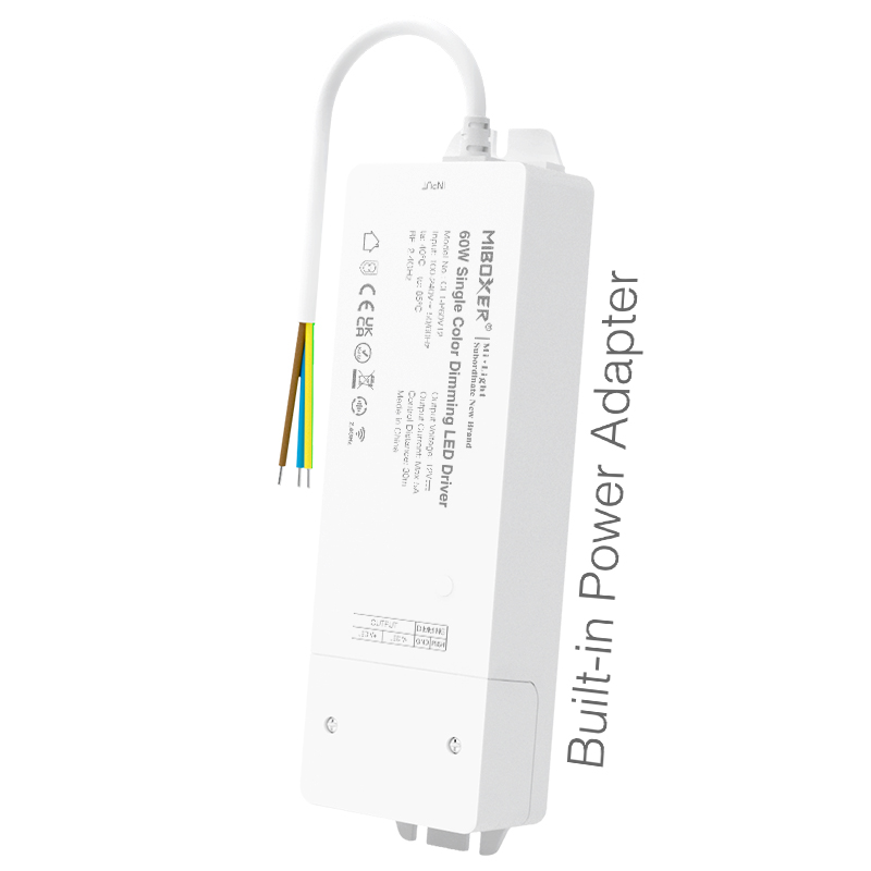 60W Single Color Dimming LED Driver (2.4G) CL1-P60V12 60W Single Color Dimming LED Driver (2.4G) CL1-P60V12
