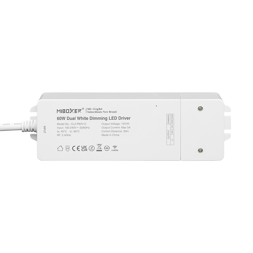 60W Dual White Dimming LED Driver (2.4G) 60W Dual White Dimming LED Driver (2.4G)